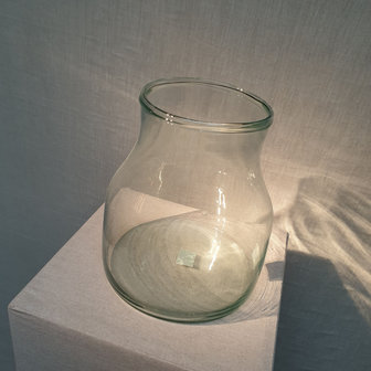 Vase Mouthblown Glass Miha H23 D21