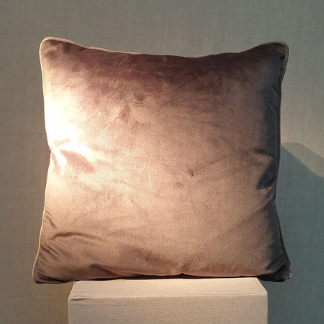 Cushion Velvet Royal Grey 45x45