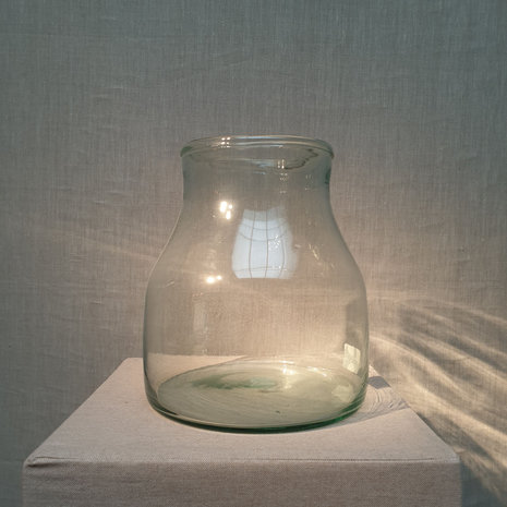 Vase Mouthblown Glass Miha H23 D21